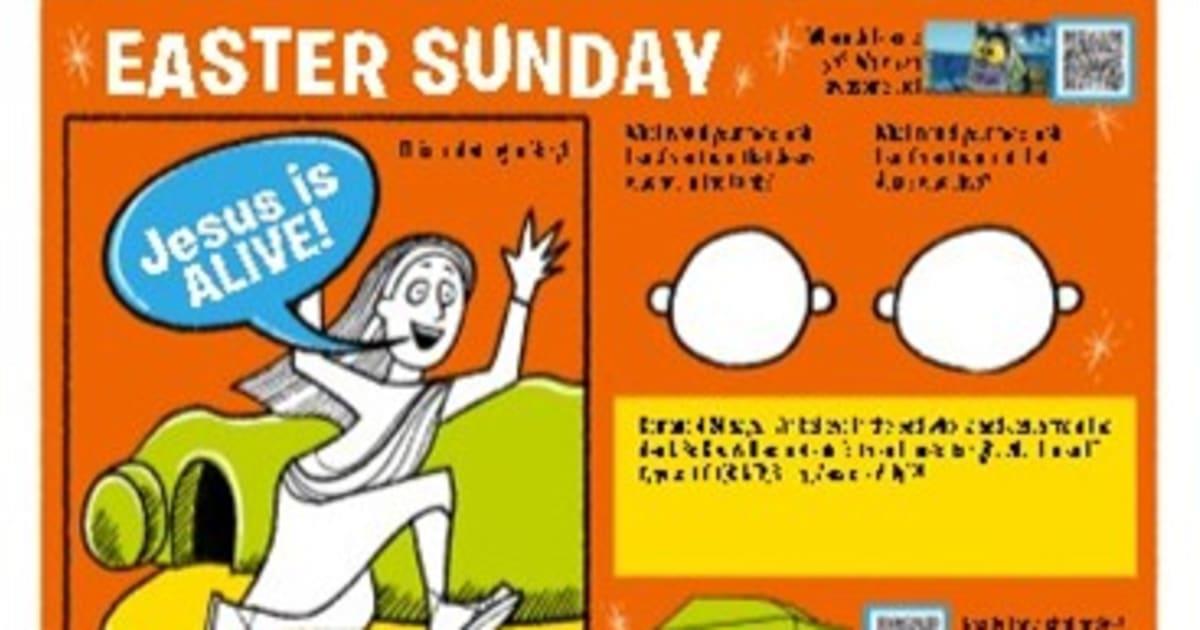Easter Sunday Activity Sheet